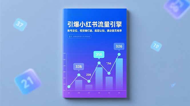 引爆小红书流量引擎，账号定位、视觉锤打造、底层认知，撬动首页推荐鑫博凯资源站-创业网-项目平台-副业项目-网创项目资源站-副业项目-创业项目-搞钱项目-网站源码-游戏源码鑫博凯资源站