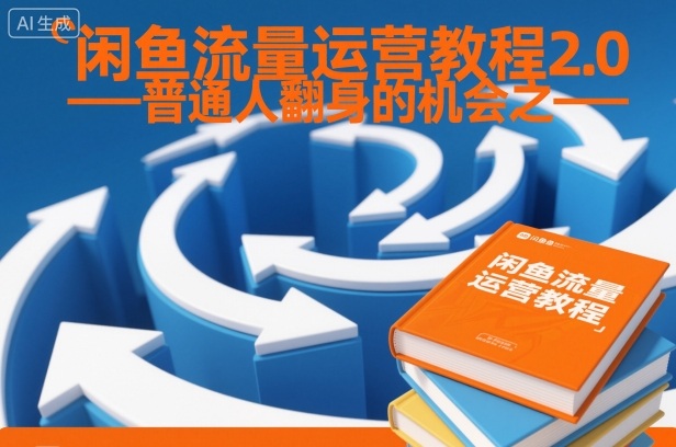 闲鱼流量运营教程2.0——普通人翻身的机会之一鑫博凯资源站-创业网-项目平台-副业项目-网创项目资源站-副业项目-创业项目-搞钱项目-网站源码-游戏源码鑫博凯资源站