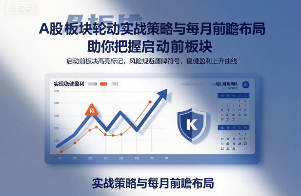 A股板块轮动实战策略与每月前瞻布局，助你把握启动前板块，规避风险，实现稳健盈利鑫博凯资源站-创业网-项目平台-副业项目-网创项目资源站-副业项目-创业项目-搞钱项目-网站源码-游戏源码鑫博凯资源站