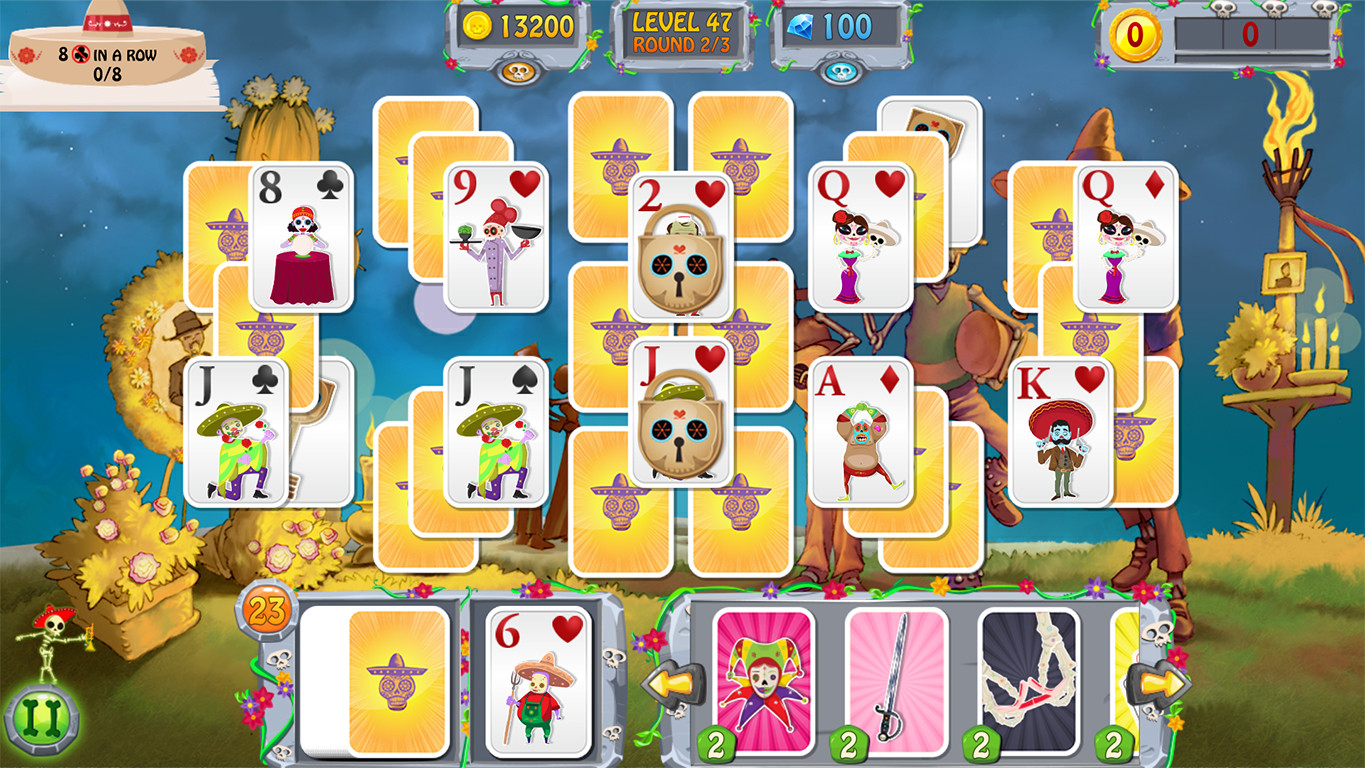《亡灵节：纸牌合集 Day of the Dead – Solitaire Collection》Switch英文版NSP下载鑫博凯资源站-创业网-项目平台-副业项目-网创项目资源站-副业项目-创业项目-搞钱项目-网站源码-游戏源码鑫博凯资源站